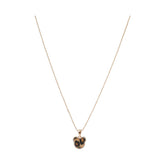 Leopard Print Bear Necklace